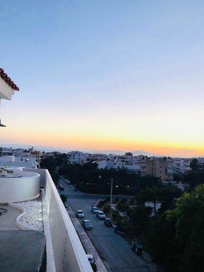 Amazing Suite at Glyfada with sea view & jacuzzi Atena Exterior foto